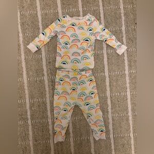 Rainbow Pajamas 6-12M